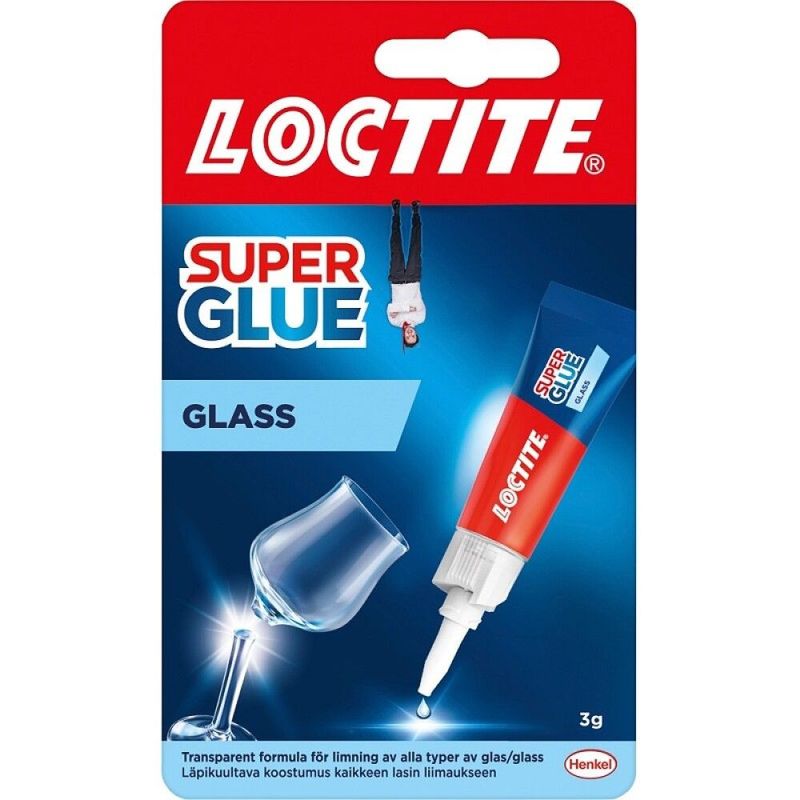 Loctite Snabblim GLAS SUPER GLUE 3gram