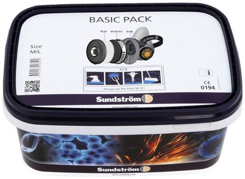 Sundström Halvmask SR 900 Basic pack