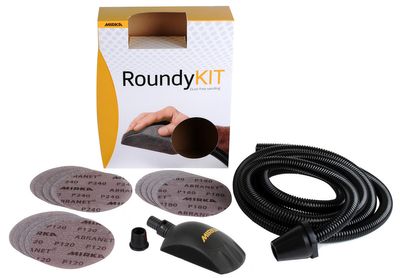 Mirka Roundy Kit Handslipning 150 mm med Abranet-rondeller