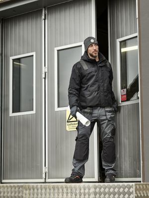 Jobman 2164 Hantverksbyxa Stretch Svart