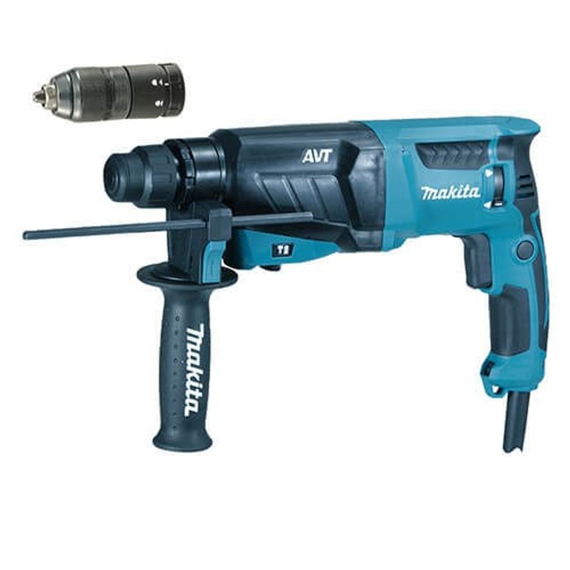 Makita HR2631FTJ Kombihammare SDS+ Inkl. extra chuck (2,4J)