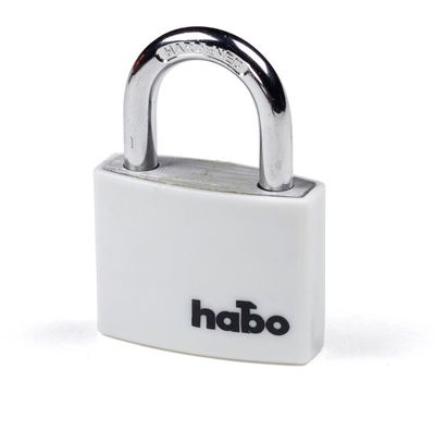 Habo Hänglås 703-40 Vit SB