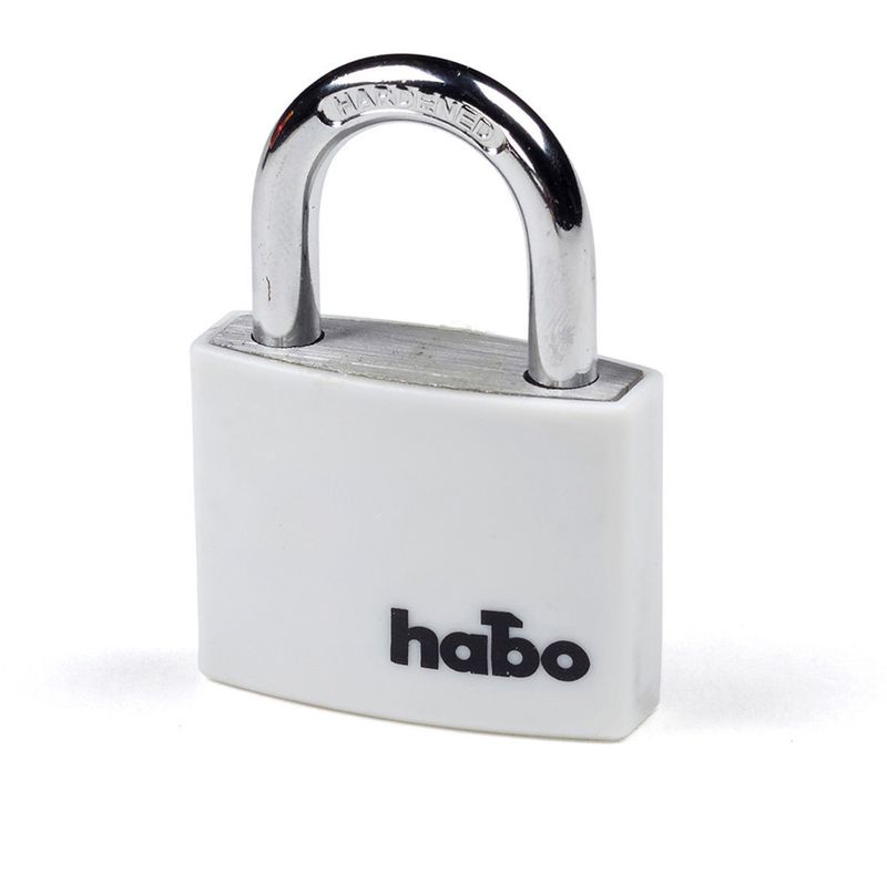 Habo Hänglås 703-40 Vit SB