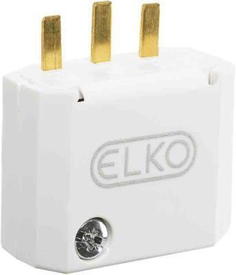Elko Stickpropp dcl 2-pol +jord vit