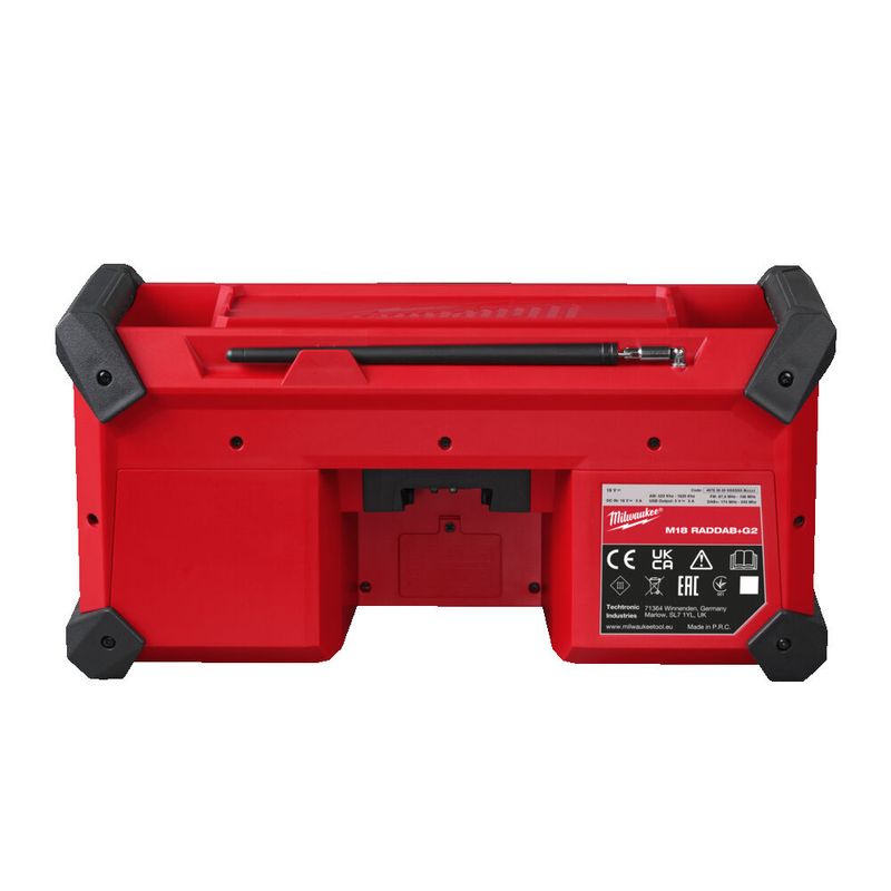 Milwaukee M18 RADDAB+G2-0 Radio Bluetooth/AM/FM/DAB