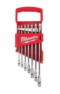 Milwaukee Spärrnyckelsats Tum MAX BITE™ (7-delar)