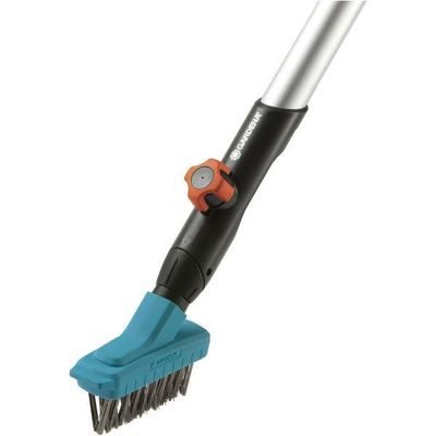 Gardena 03605-30 combisystem Fogborste, borst av specialstål + 130 cm skaft