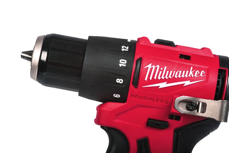 Milwaukee M12 BLPDRC-202C Slagborrmaskin 12V (2x2,0ah)