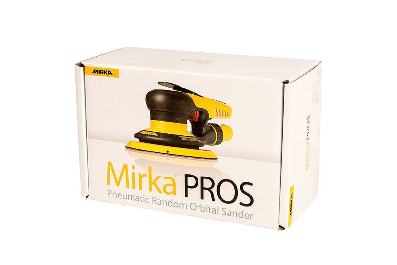Mirka PROS 680CV Tryckluftsdriven Slipmaskin Ø 150 mm, 8 mm Excentrisk