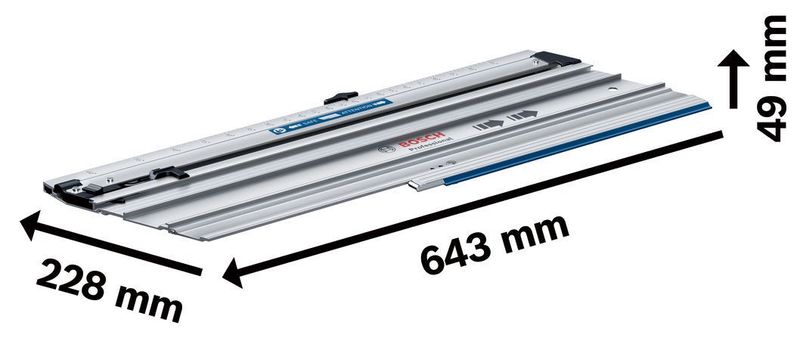 Bosch FSN 300 X Kapskena för GX-sågar