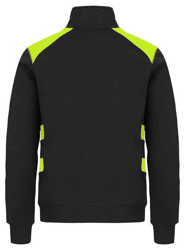 CLIQUE Ambition Half Zip Svart/Gul