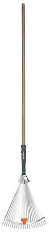 Gardena 17107-20 NatureLine Ställbar Bladfjäderräfsa metall