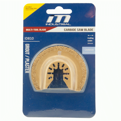 Industrial Karbid Halvrund 64mm (1-P)
