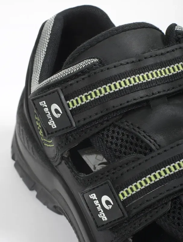 Graninge 7218 Skyddssandal S1P – Nubuck, Stålspikskydd, Komposittå