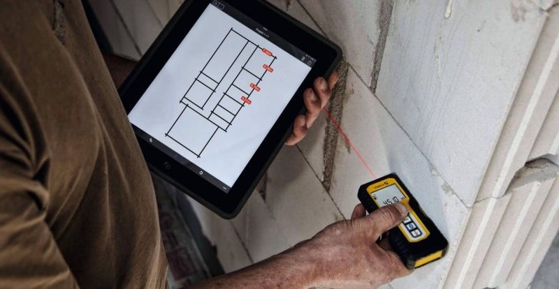 Stabila LD250BT Avståndsmätare m. Bluetooth (->50m)