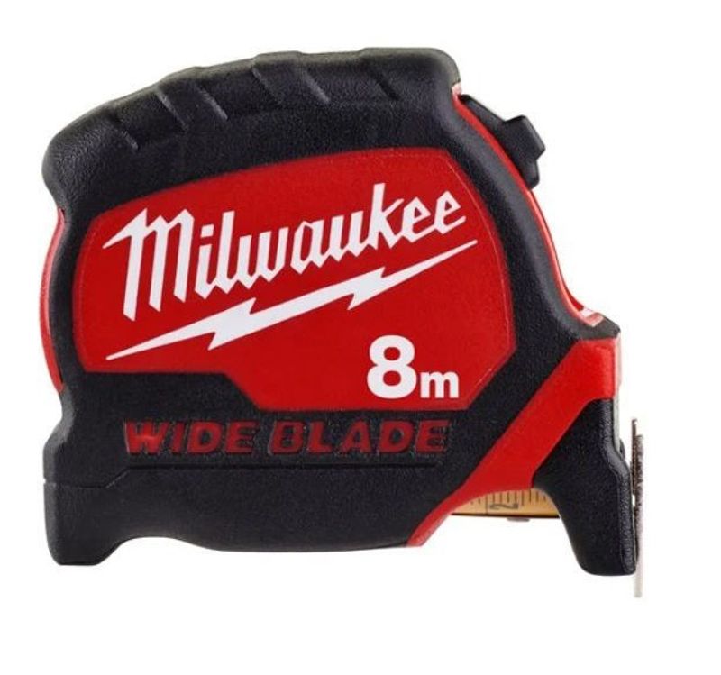 Milwaukee Måttband Premium Bred 8m/26ft