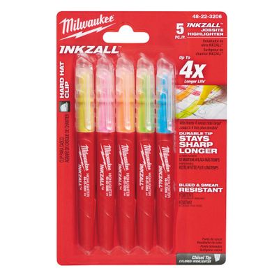 Milwaukee 48223206 Överstrykningspenna Färgade 5-P