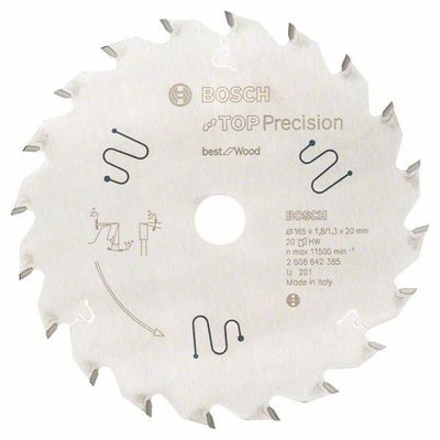 Bosch Sågklinga 165mm 20T (Grovarbeten)