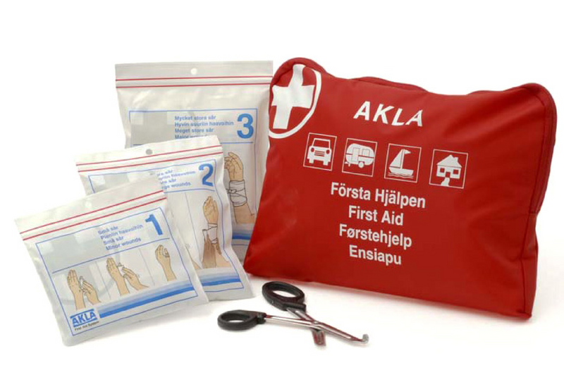 Akla Första Hjälpen-kudde 91470 Liten Röd