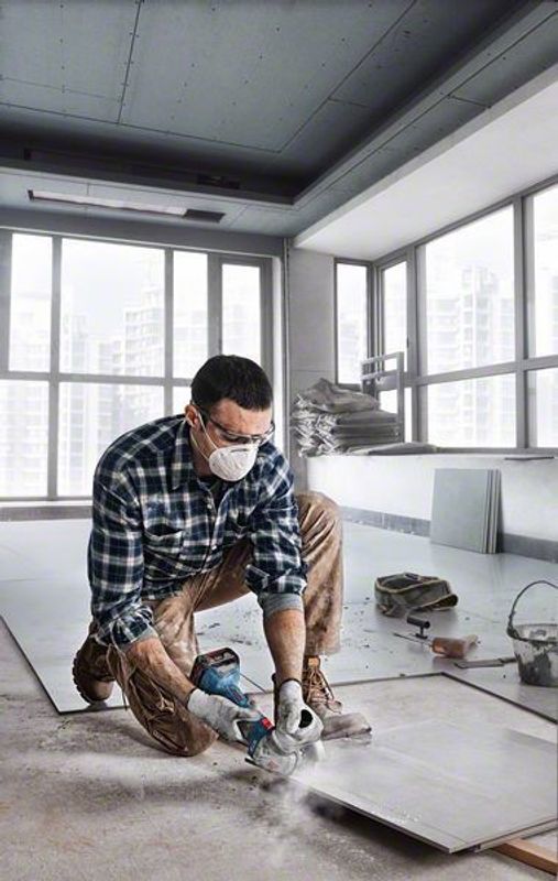 Bosch GWS 18V-7 Vinkelslip 18V 125mm (Utan batterier)