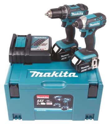Makita DLX2127MJ Combokit 18V DDF482+DTD152 (2x4,0ah)