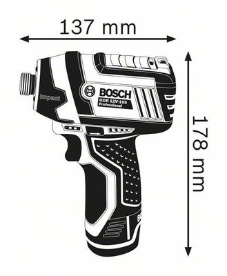 Bosch GDR 12V-105 Slagskruvdragare 12V (Utan batterier)