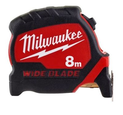 Milwaukee Måttband Premium Bred 8m