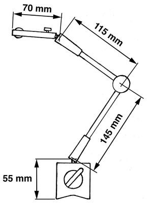 Limit Indikatorstativ Centrallåsning