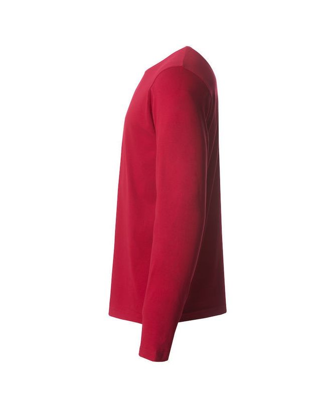 Clique Basic-T L/S Röd