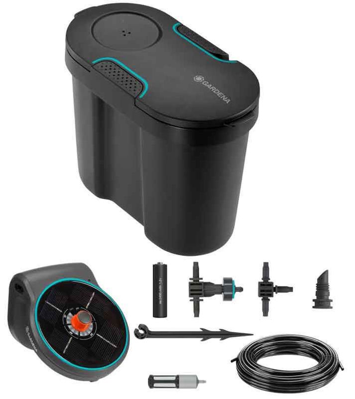 Gardena AquaBloom Set med vattenbehållare 3/16" 13301-20