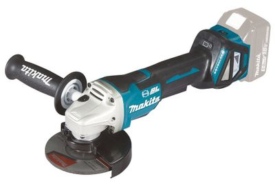 Makita DGA518ZU Vinkelslip 18V 125mm BL Paddle AWS (Utan batterier)