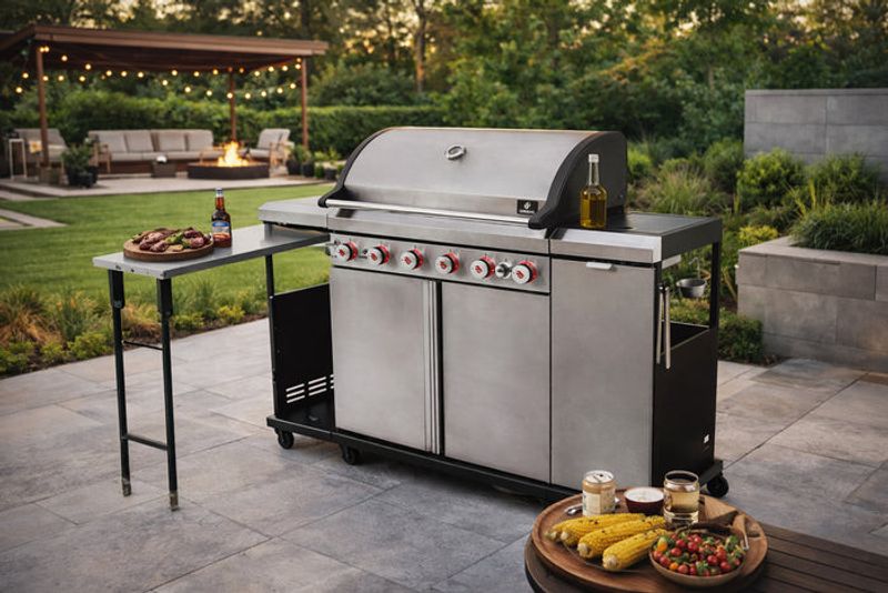 Landmann Outdoor kitchen 6.1 MaxX Stainless Steel