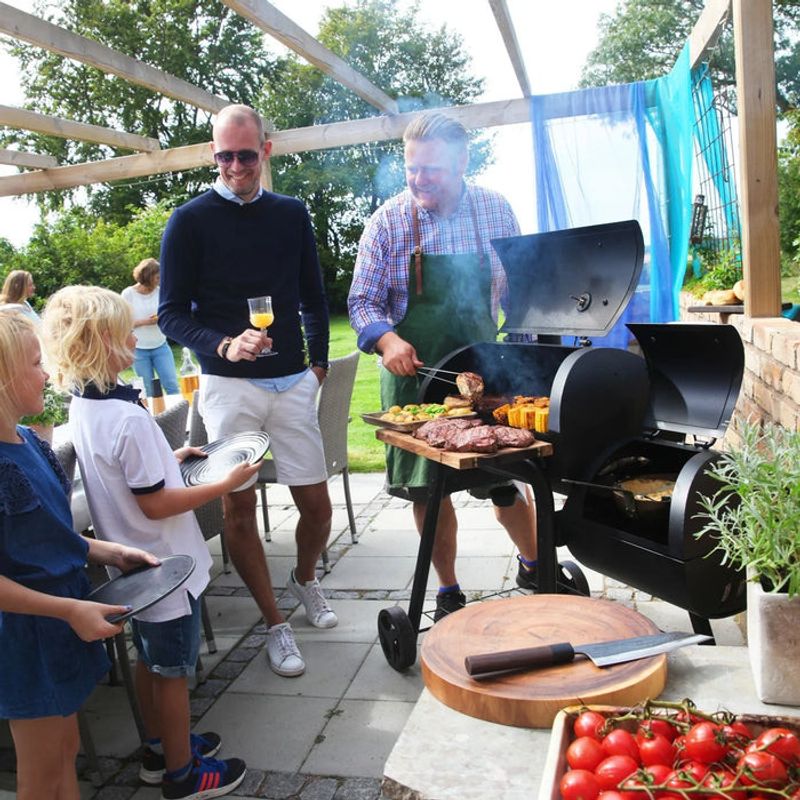 Landmann Vinson 200 Kolgrill & Smoker 4-i-1