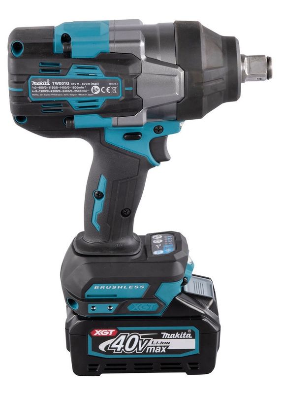 Makita TW001GM201 Mutterdragare 3/4" XGT 40V (2x4,0ah)