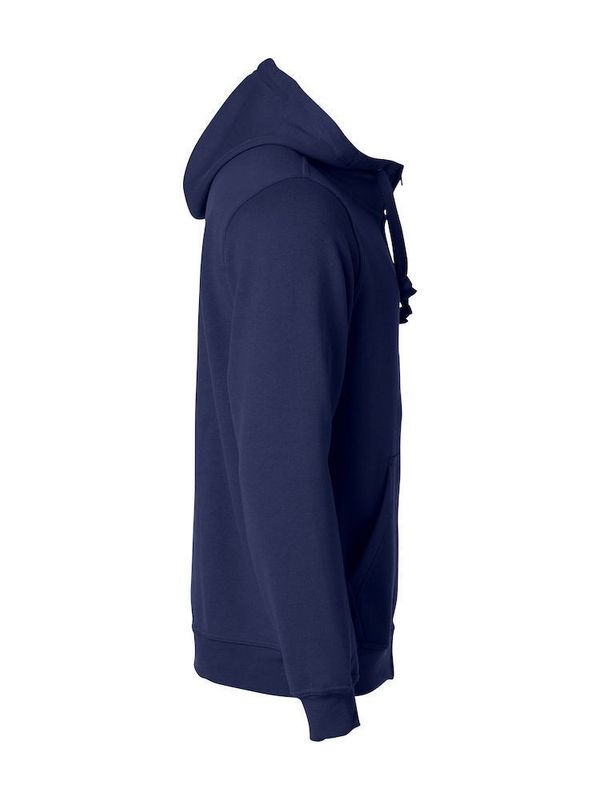 Clique Basic Hoody FZ Herr Mörk Marin