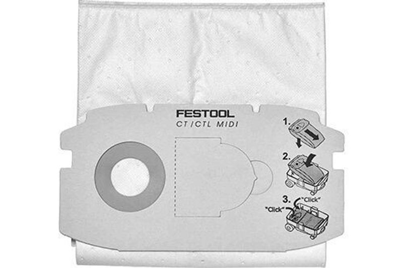 Festool Dammpåse CTL MIDI 5-Pack