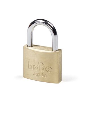 Habo Hänglås 403-40 Mässing SB