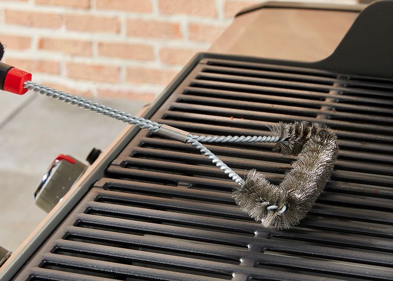 Weber 6278 Tresidig Grillborste 45cm