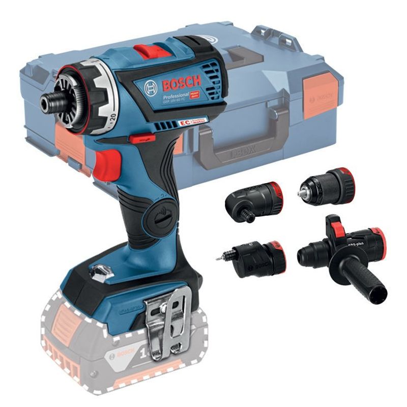 Bosch GSR 18V-60 FC Borr-/Skruvdragare FlexiClick 18V 5-i-1 (utan batterier)