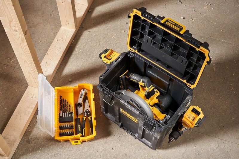 DeWalt DWST08035-1 Förvaringslåda Halvbredd ToughSystem 2.0