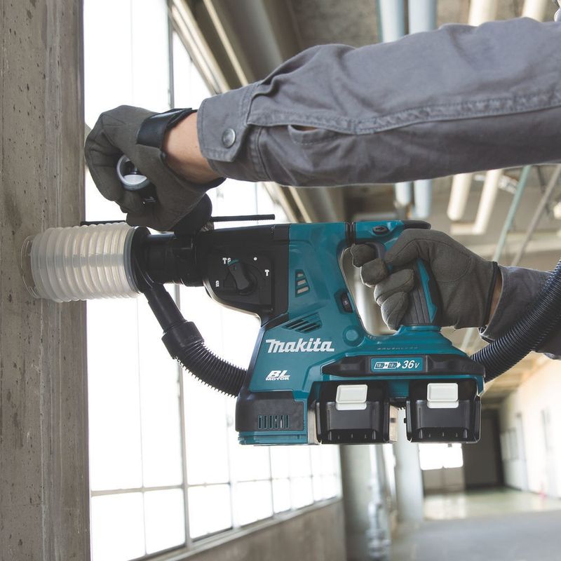 Makita DHR282ZJU Batteridriven Kombihammare 18V SDS+ (Utan batterier)