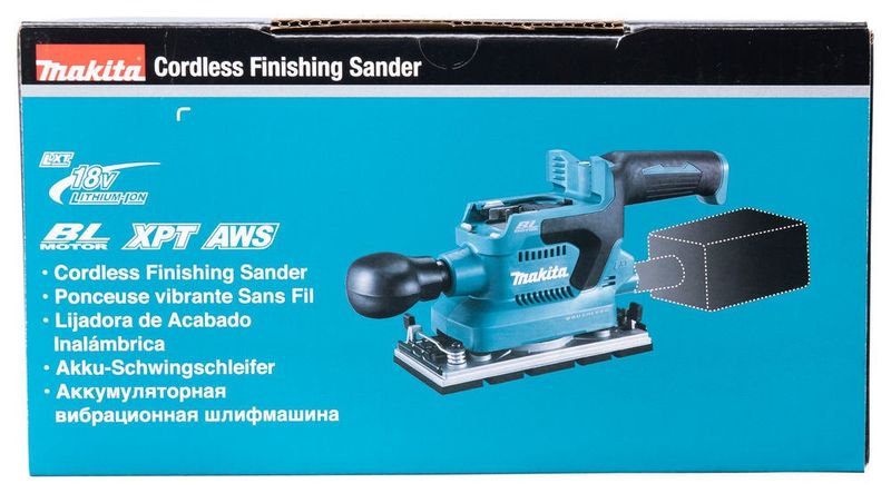 Makita DBO381ZU Planslipmaskin LXT 18V (utan batterier)