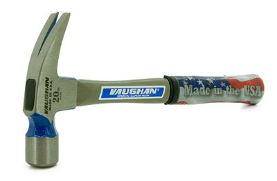 Vaughan Snickarhammare Glasfiberskaft Rak Klo (20 Oz)