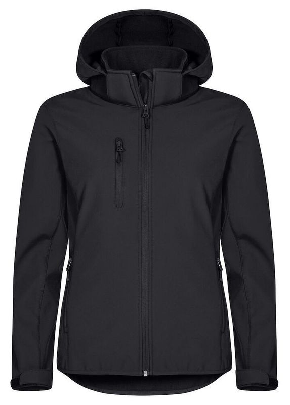Clique Classic Softshell Hoody Dam - Återvunnen Polyester