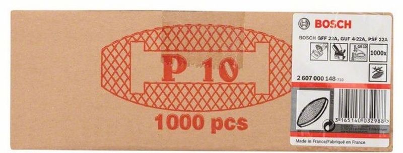 Bosch 2607000148 Lamellkex #10 55x19x4mm 1000st