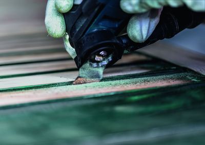 Bosch Expert Sanding Finger (Expert slipfinger) grov AVZ 32 RT4 slipplatta för multiverktyg 32 x 50 mm