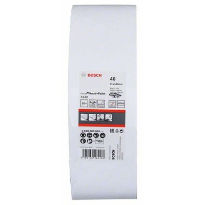 Bosch Slipband 75x533mm 10-P