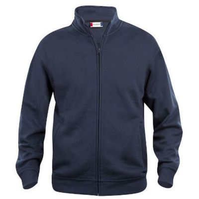 Clique Basic Cardigan Sweatjacka Herr Mörk marin (stl 3XL)