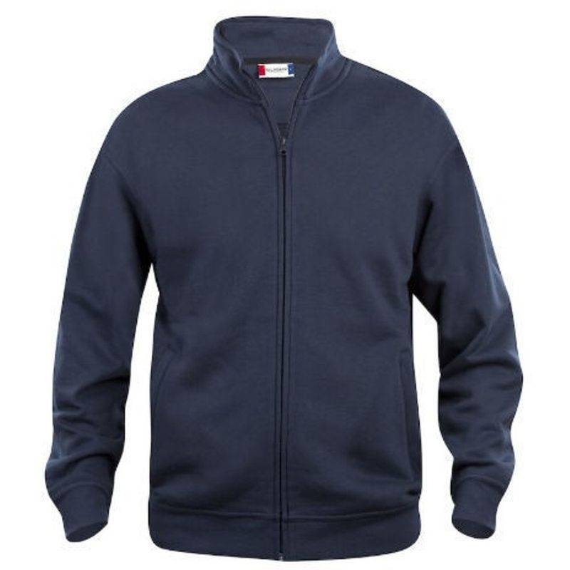 Clique Basic Cardigan Sweatjacka Herr Mörk marin (stl 3XL)