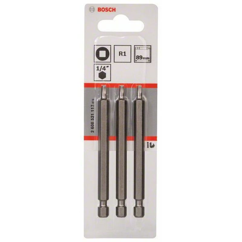 Bosch skruvbits extrahård XH R1-R3 89mm 3-P